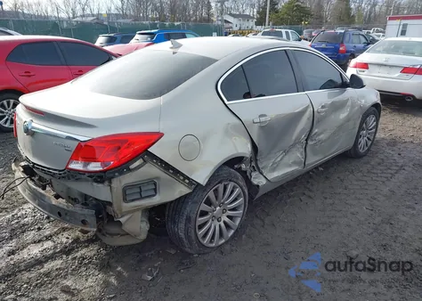 2011 Buick Regal Cxl Russelsheim from USA, damaged, VIN W04GN5EC5B1013589